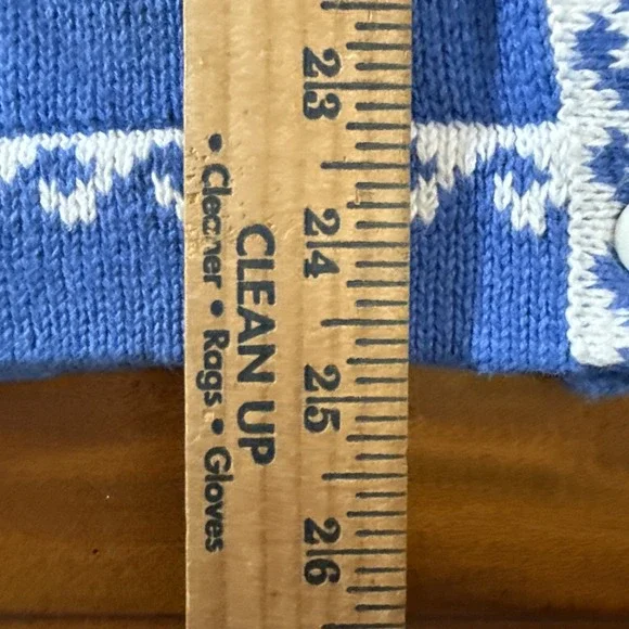 Quacker Factory Sweater L Cardigan Sailboats Nautical Anchors NWT Vintage Granny - Picture 9 of 9